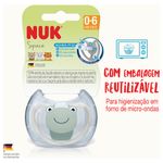 Chupeta Nuk Space Silicone Tamanho 1 Neutral