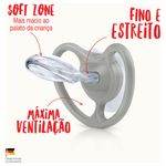 Chupeta Nuk Space Silicone Tamanho 1 Neutral