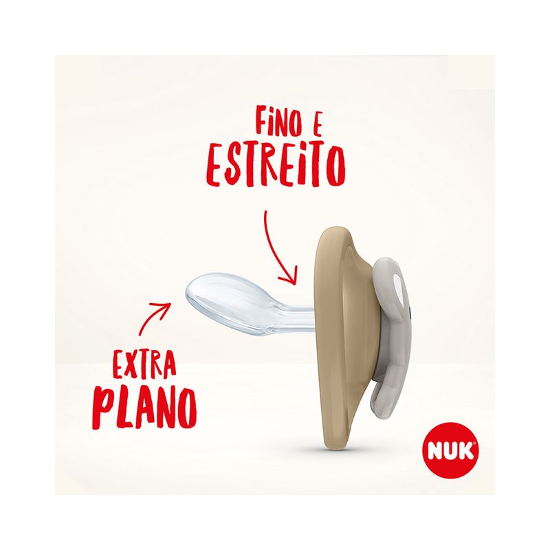 Chupeta Nuk Space Silicone Tamanho 3 Girl