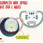 Kit-2-Chupetas-Nuk-Space-Silicone-Tamanho-2-Girl--Foto-