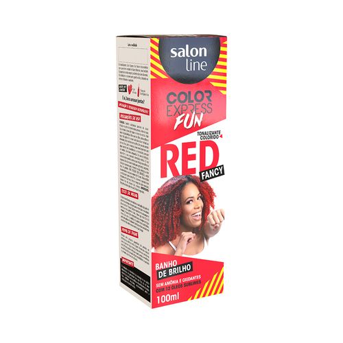 Kit Tonalizante Color Express Fun Red Fancy Salon Line