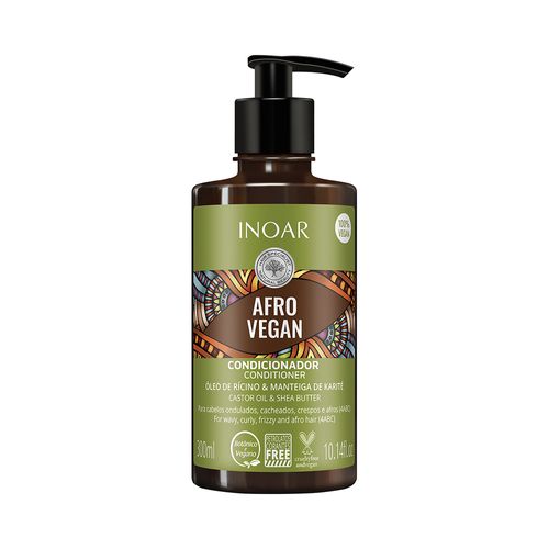 Condicionador Inoar Afro Vegan 300l