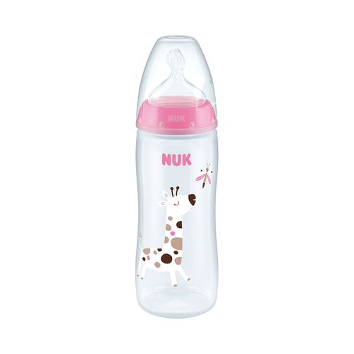 Mamadeira Nuk First Choice Controle De Temperatura 360ml Tamanho 2 Girl