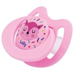 Chupeta-Lolly-Baby-Tip-Tamanho-1-Silicone-Bico-Redondo-Rosa-Blister