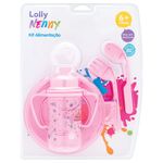 Kit-Alimentacao-Lolly-Baby-4-Pecas-Rosa-Blister