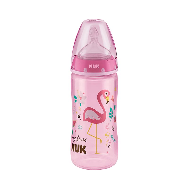 Kit 2 Mamadeiras Nuk My First -150ml - 300ml- Girl