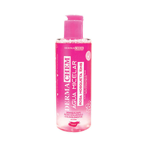 Água Micelar Dermachem Rosa Mosqueta Íon 250ml