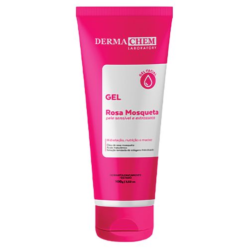 Gel Antirressecamento Dermachem Rosa Mosqueta Íons 100g