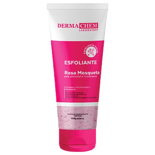 Gel Esfoliante Dermachem Rosa Mosqueta Íons 100g