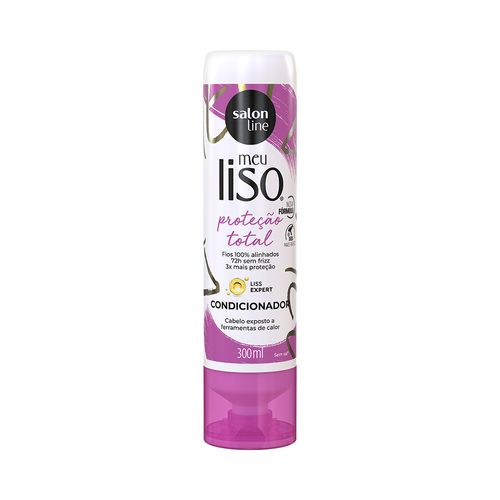 Condicionador Salon Line Meu Liso Proteção Total 300ml