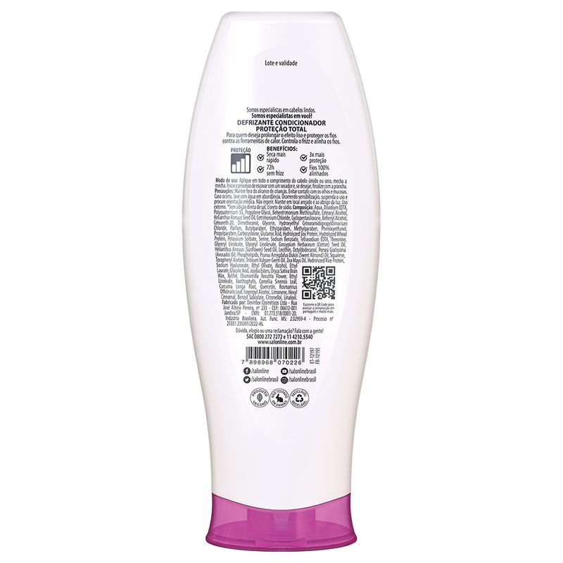Defrizante-Salon-Line-Meu-Liso-Protecao-Total-200ml