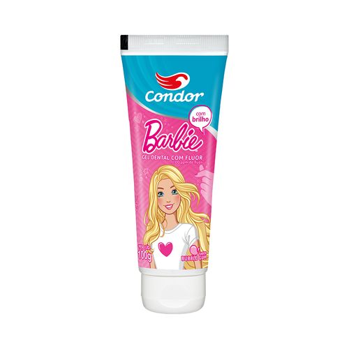 Gel Dental Infantil Condor 3515 Barbie 100g Kids+