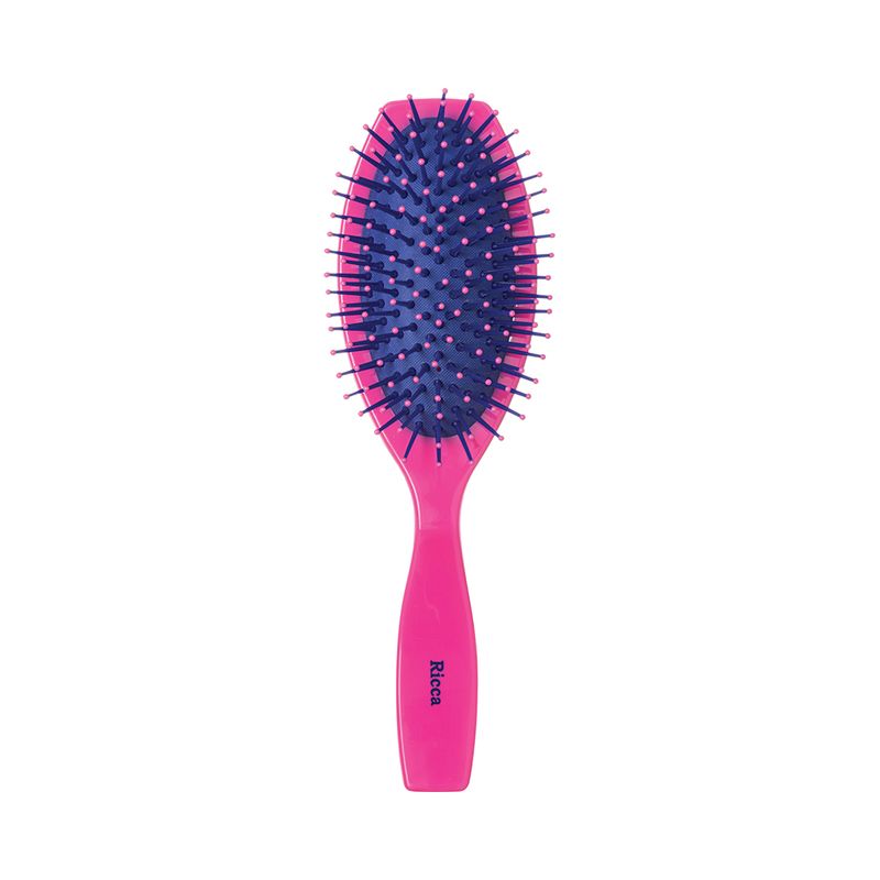 Ricca-Escova-de-Cabelo-Pink-Oval-Almofadada---2427