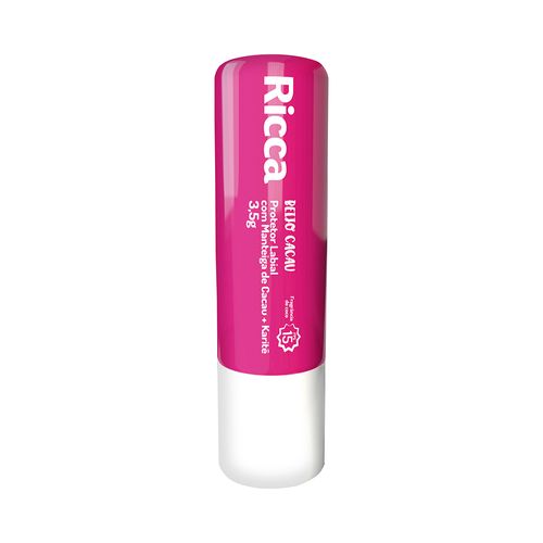 Protetor Labial Ricca Com Manteiga De Cacau + Karite Fps15 3,5g - 2276