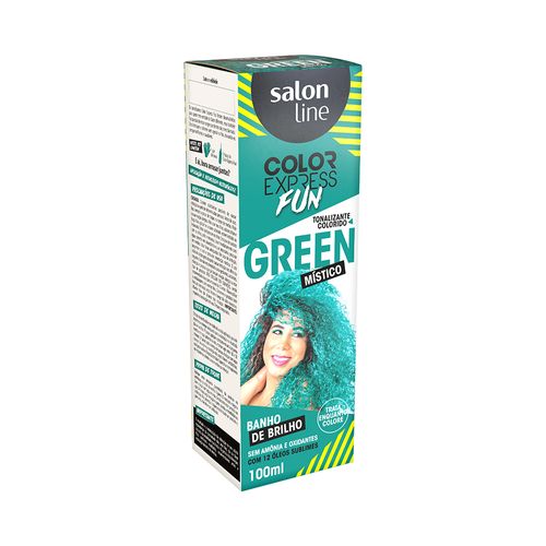 Kit Tonalizante Color Express Green Místico Salon Line