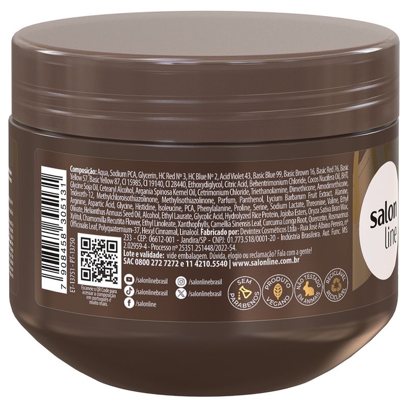 Mascara-Matizadora-Salon-Line-Meu-Liso-Castanho-300g