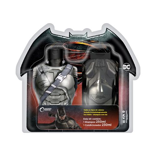 Kit Batman X Batmovel (Shampoo 250ml + Condicionador 230ml) Blister