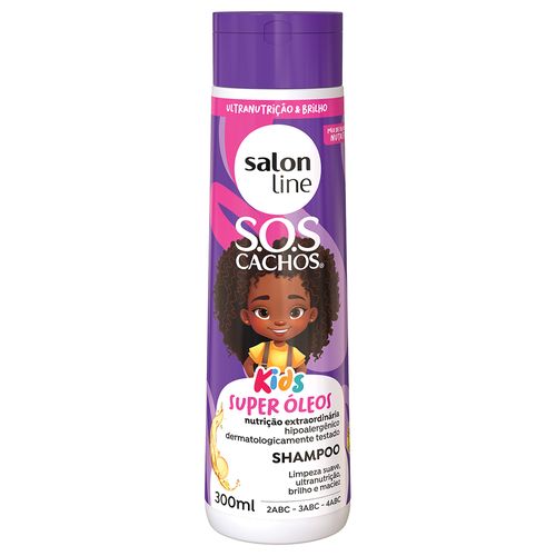 Shampoo Salon Line Sos Cachos Kids Definição 300ml