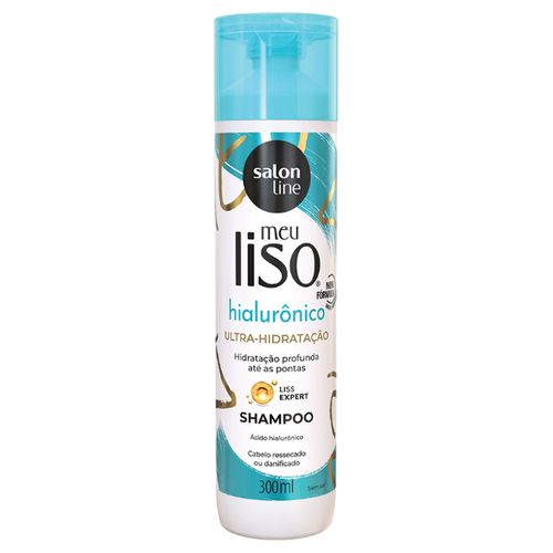 Shampoo Salon Line Meu Liso Spa Capilar Ácido Hialurônico 300ml