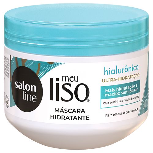 Máscara De Hidratação Salon Line Meu Liso Spa Capilar Ácido Hialurônico 300g