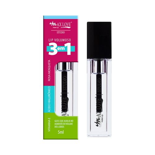 Gloss Lip Volumoso 3em1 Max Love Cor 300 5ml