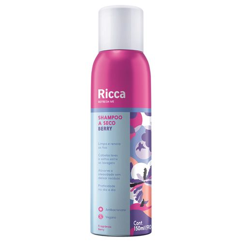 Shampoo A Seco Ricca Shakeberry 150ml - 2849