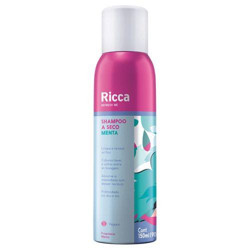 Shampoo A Seco Ricca Menta 150ml - 2850