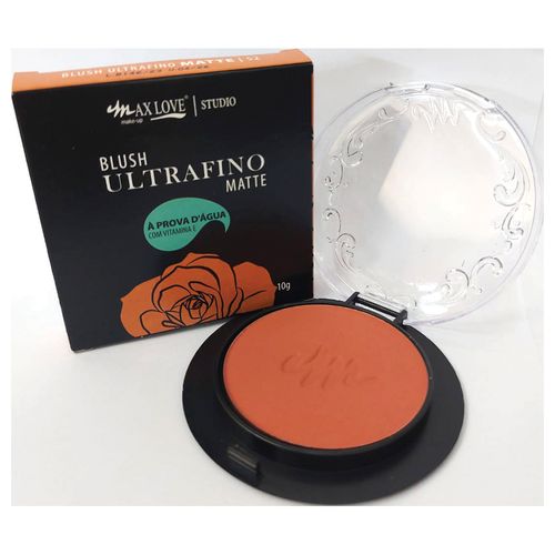 Blush Ultrafino Matte Max Love Cor 52 10g