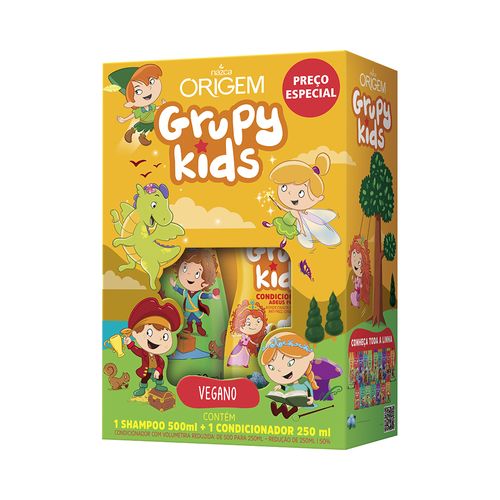 Kit Nazca Grupy Kids Adeus Frizz (Shampoo 500ml + Condicionador 250ml)