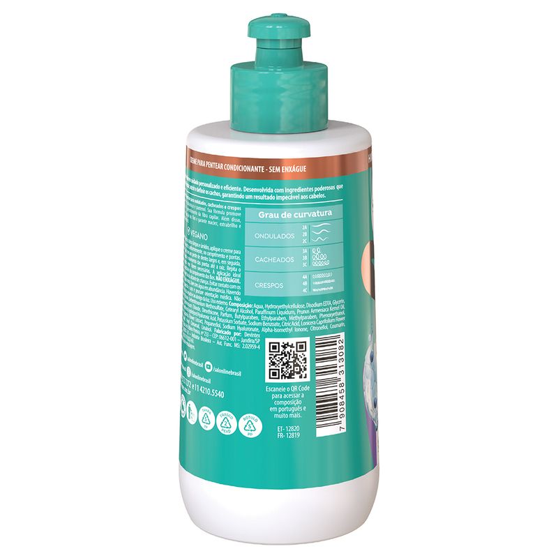 Creme-Para-Pentear-Salon-Line-Sos-Acido-Hialuronico-300ml