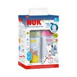 Kit-2-Mamadeiras-Nuk-First-Choice-Night---Day-Controle-Da-Temperatura-300ml-Tamanho-2---Girl--Brilha-No-Escuro-