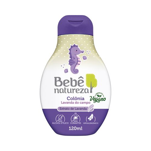 Colônia Bebê Natureza Lavanda Do Campo 120ml