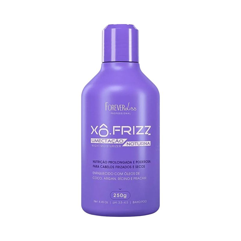 Umectacao-Noturna-Forever-Liss-Xo-Frizz-250g