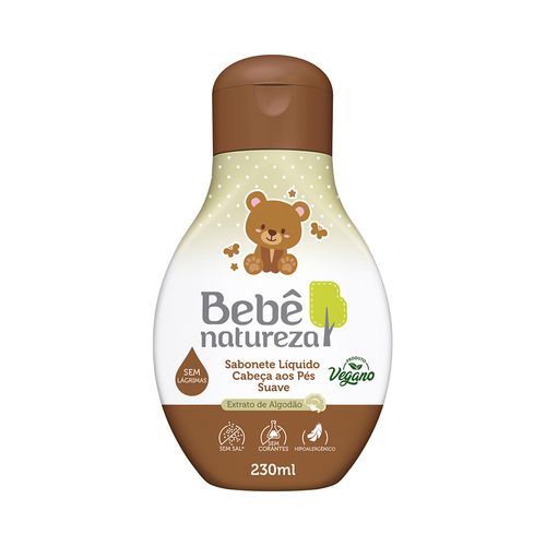 Sabonete Líquido Bebê Natureza  Suave 230ml