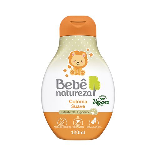 Colônia Bebê Natureza Suave 120ml