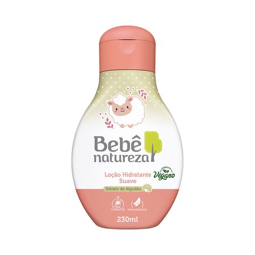 Loção Hidratante Bebê Natureza Suave 230ml