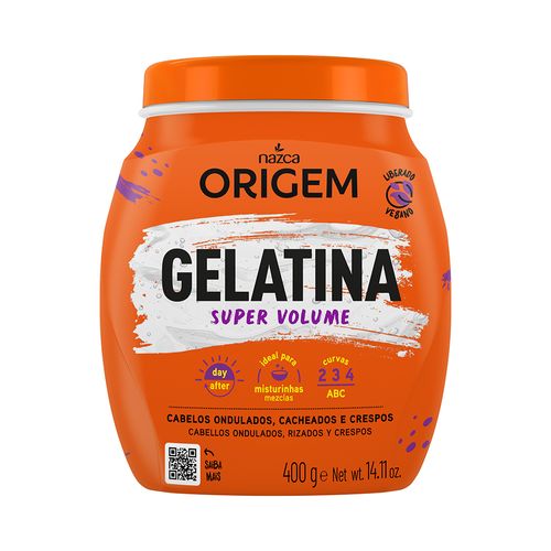 Gelatina Nazca Origem 400g Super Volume