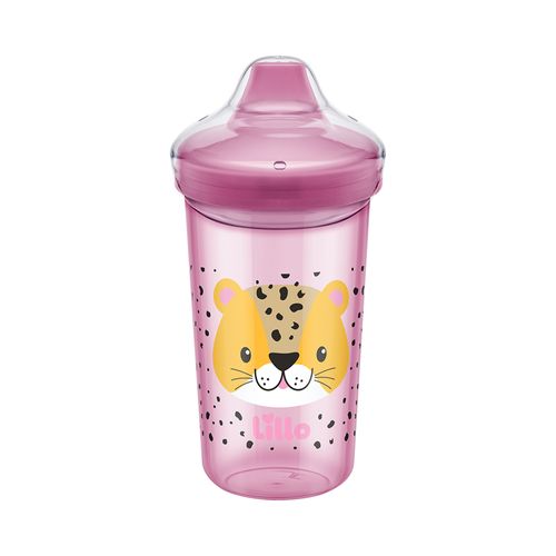 Copo Lillo Antivazamento Max 320ml Funny Onça (12+ Meses)