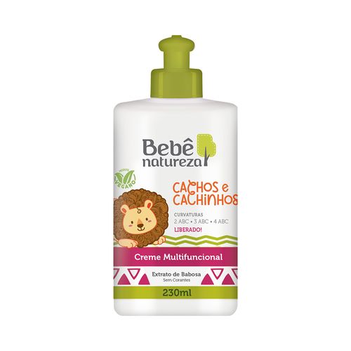 Creme Multifuncional Bebê Natureza Cachos e Cachinhos 230ml