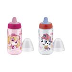 Kit-2-Copos-Lillo-Patrulha-Canina-300ml-Rosa-e-Vermelho-12--Meses