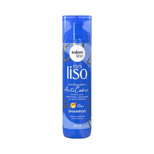 Shampoo Salon Line Meu Liso Matizador AntiCobre 300ml