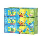 Gel-Dental-Infantil-Com-Fluor-Tutti-Frutti-Doctor-Duck-Dentalclean-Pack-c--3-Unidades