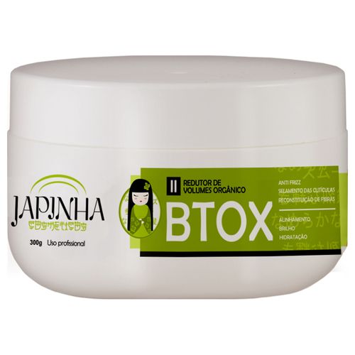 Botox Japinha Redutor de Volumes Orgânico 300g