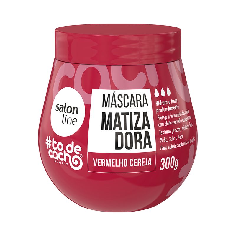 Mascara Matizadora -TDC Vermelho Cereja 300g