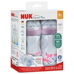 Kit-2-Mamadeiras-Nuk-Essence-Smart-Flow-Controle-de-Temperatura--150---270ml--Girl