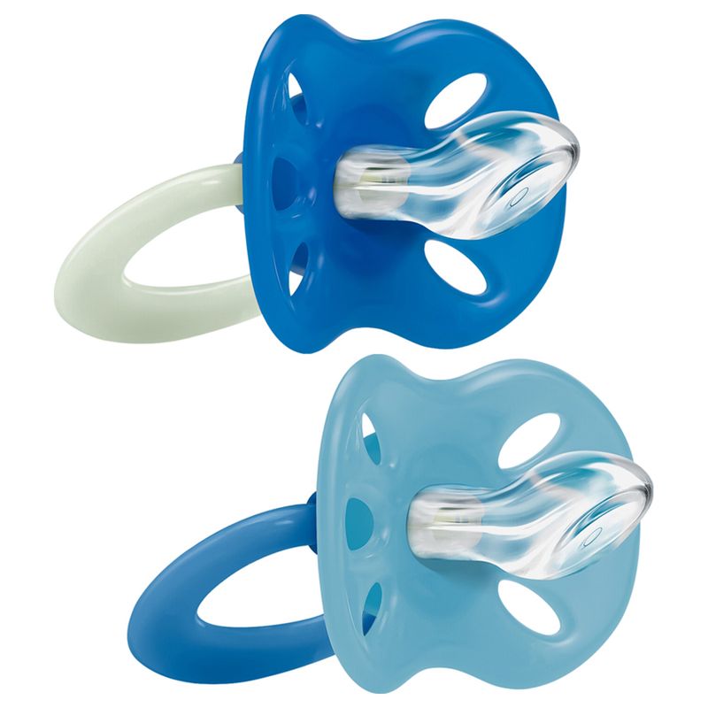 Kit-2-Chupetas-Lillo-Dia-e-Noite-Extra-Air-Tamanho-2-Anatomica-Azul