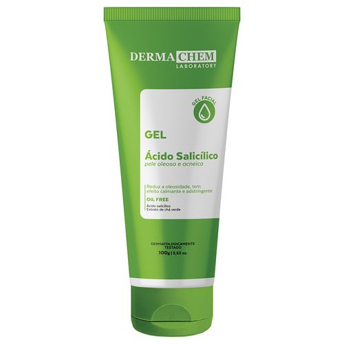 Gel Antioleosidade Dermachem Ácido Salicílico 100g