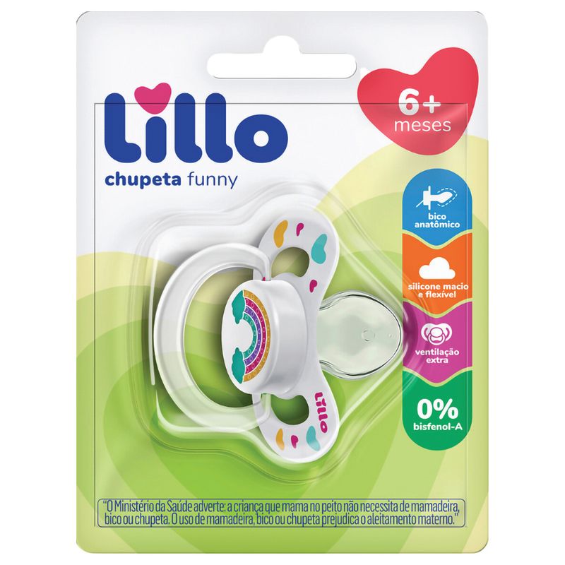 Chupeta-Lillo-Funny-Tamanho-2-Ortodontica-Girl