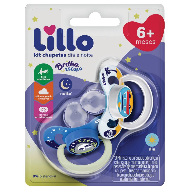 Kit-2-Chupeta-Lillo-Funny-Dia-e-Noite-Tamanho-2-Silicone-Azul