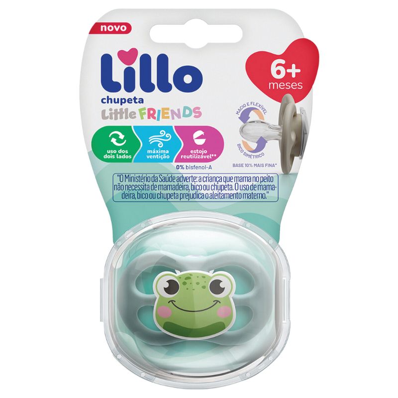 Chupeta-Lillo-Little-Friends-Tamanho-2-Azul